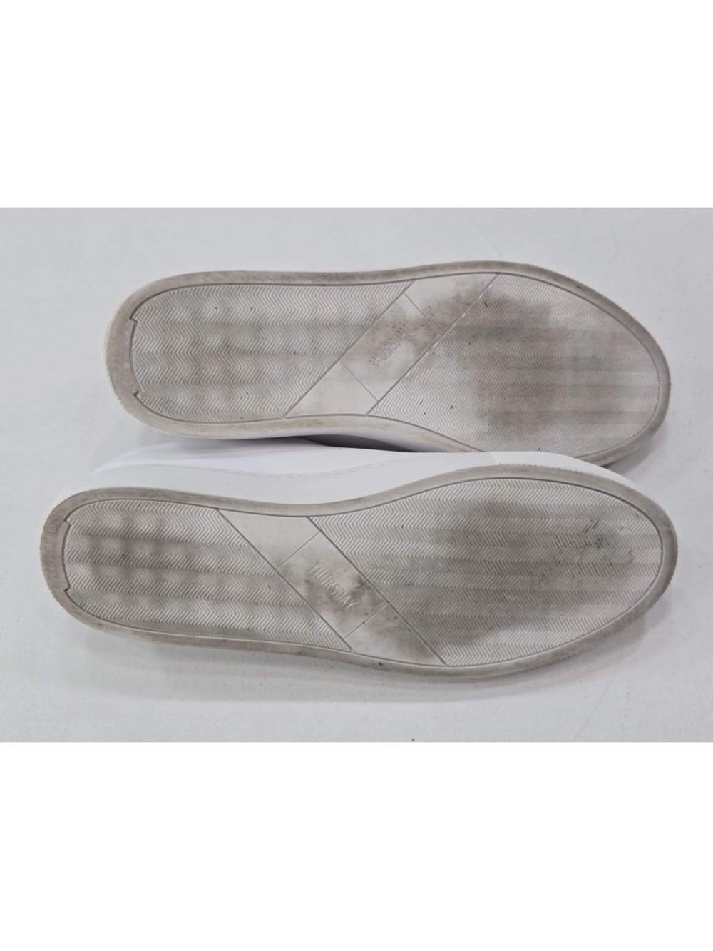 Thursday Boot Co Shoes Mens 9 Premier Low Top White Leather Lace Up Sneakers - Picture 11 of 13